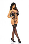 Dámsky erotický korzet Joanna corset - BEAUTY NIGHT FASHION černá S/M