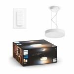 Philips Hue WA Enrave závesné LED svietidlo 1x33.5W biela / 4300lm / 2200-6500K / IP20 / ovládač (SKL000389271)