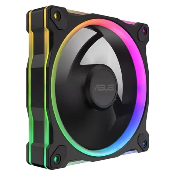 Asus Prime MR120 ARGB čierna / 120 mm / Sleeve bearing / 1600 RPM / 58 CFM / 23 dB (90DA00I0-B09000)