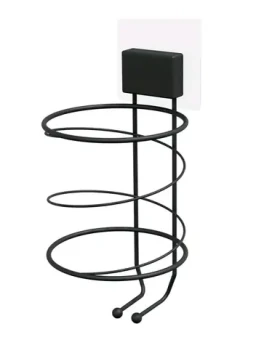 Compactor Bestlock Black Magic Samolepiaci držiak na sušič vlasov čierna / bez vŕtania (RAN10204)