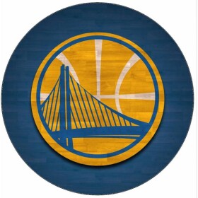 Jedlý papier Golden State Warriors logo 19,5 cm - Pictu Hap - Pictu Hap