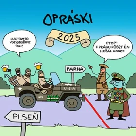 Opráski 2025 - kalendář, jaz
