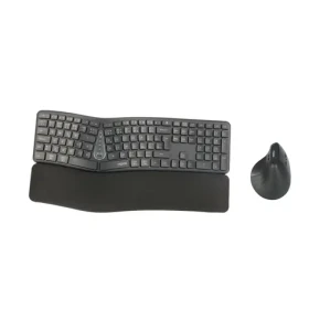 Rapoo 8810ME Multi-mode šedá / bezdrôtová sada klávesnice a myši / 2.4GHz / BT 5.0 / CZ-SK verzia (6940056131461)