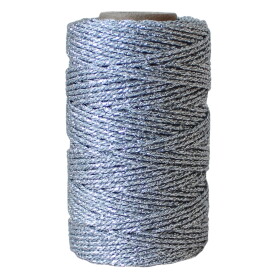 Bella Rose Trblietavý špagátik 50 m – Silver