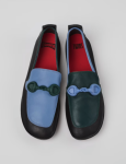 Camper Twins Gobi Negro Luar/Islá Ry Negro barefoot baleríny 41 EUR