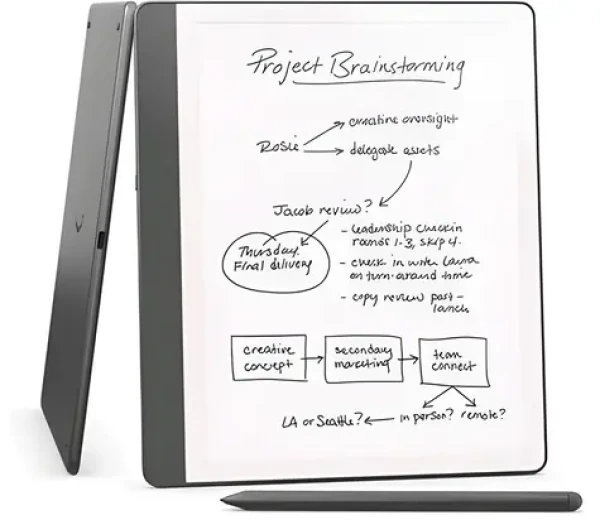 Amazon Kindle Scribe 2024 tungsten / Čítačka e-kníh / 32GB / Premium Pen / bez reklám (840414663596)