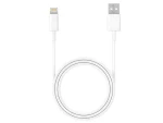 Dátový kábel USB-A - Lightning 1m biely / Kábel / USB 2.0 / pre iPhone (TRAKBK47086)