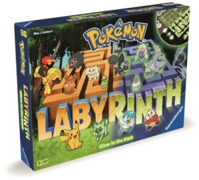 Ravensburger Labyrinth Pokémon Nočná edícia