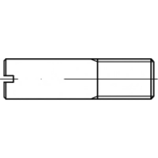 TOOLCRAFT TO-5394690 vrut M3 ocel glavanizované zinkom 100 ks; TO-5394690