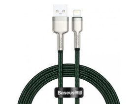 Baseus CALJK-A06 Kábel USB-A (M) - Lightning (M) 1 m zelená (CALJK-A06)