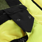 Pánská lyžařská bunda s membránou ptx ALPINE PRO GAES nano yellow XXL