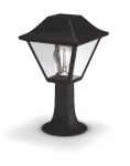 Philips Alpenglow vonkajšie stĺpikové svietidlo 1xE27 60W / bez zdroja / 30cm / IP44 / čierne (SKL000255849)