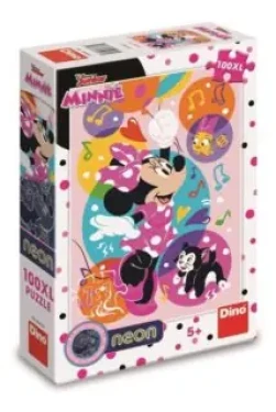 DINO Minnie a balóniky - Neon