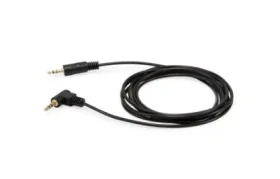 Equip / Prepojovací kábel / Jack 3,5 mm - Jack 3,5 mm / zalomený / 2,5 m / čierny (147084)