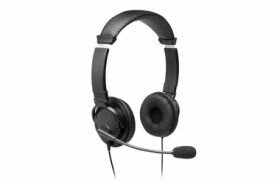 Kensington K97601WW USB Hi-Fi čierna / slúchadlá s mikrofónom / 40mm meniče / otočné o 270 ° / USB / 1.8m (K97601WW)