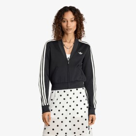 Mikina adidas V-Neck Superstar Track Top Black XS