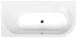 POLYSAN - ASTRA L asymetrická vaňa 165x80x48cm, biela 33611