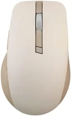 Asus MD200 Silent PLUS Béžová / bezdrôtová optická myš / kancelárska / optická / pre pravákov / 4200 DPI / USB + BT (90XB0790-BMU0A0)