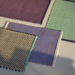 HAY Jutová rohožka Blue 50 × 70 cm