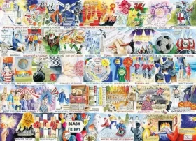 GIBSONS Puzzle Rok strávený vo Veľkej Británii