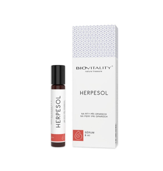HERPESOL - sérum na pery pri oparoch
