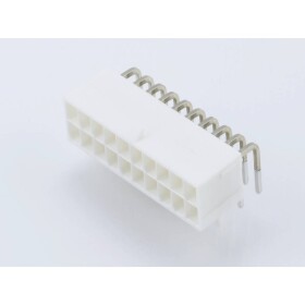 Molex vstavaná zásuvková lišta (štandardná) Počet pólov 20 39301202 1 ks Bulk; 39301202