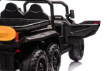 Mamido Mamido Elektrické autíčko Farmer Truck Ultra 24V14Ah 6x200W čierne