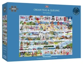GIBSONS Puzzle Krémové čaje a ich zaradenie