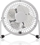 Nedis Stołowy Metal Mini Fan (FNDK1WT10)