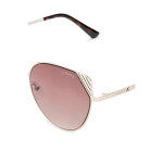 GUESS okuliare Cateye Metal Sunglasses hnedé Hnedá