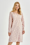 Taro Nori 3443 long/r S-XL Z25/26 dámske tričko růžová srdce S