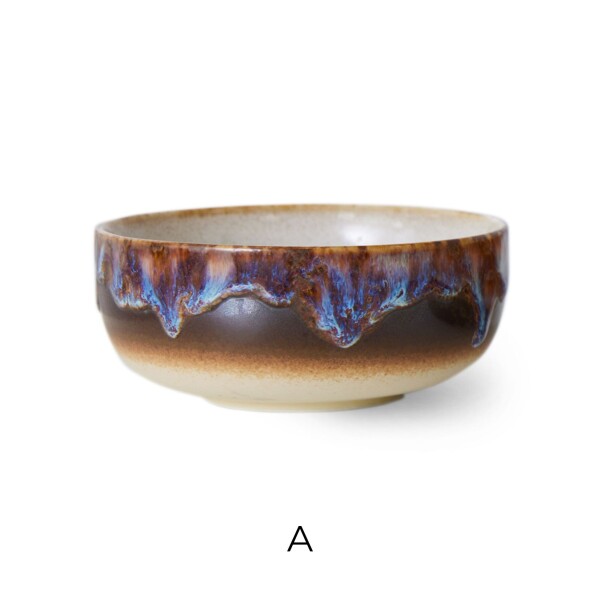 HK living Kameninová miska 70's Tapas Crystal 230 ml A