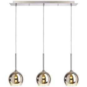 Deko Light Bunda 342115 závesné svietidlo LED , halogénová žiarovka G9 28 W strieborná; 342115