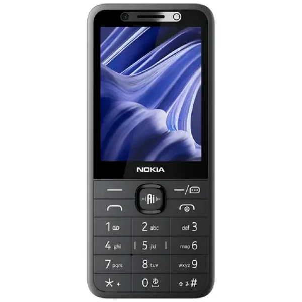 Nokia 215 4G 2nd Edition čierna / Tlačidlový telefón / Dual-SIM / 2,8" QVGA / LTE / 1450 mAh (1GF038BPA2L03)