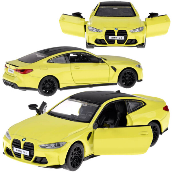 Mamido Auto kovové model BMW M4 mierka 1:32 zvuky svetla