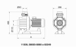 Protiprúd AstralPool Oval 88 m3 / h s čerpadlom Astral 400 V