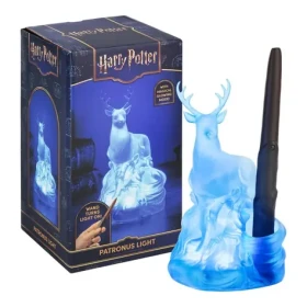 PALADONE Svetlo Harry Potter Patron s paličkou / Svietiaca dekorácia / Stojanček / Napájanie batérie alebo USB (PP14395HPEPMM)