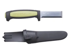 Morakniv Pro Chisel (C) čierno-zelená / rezbárske dláto / uhlíková oceľ / dĺžka čepele 7.5 cm / hrúbka čepele 3.1 mm (7654191)