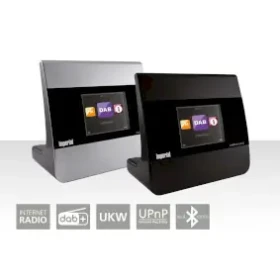 Imperial DABMAN i400 strieborná / Internetové rádio / DAB+ / FM / Internet / BT / UPnP (22-240-00)