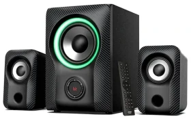 Fenda Famp;D F590X čierna / Reproduktory / 2.1 / 60W / BT 5.3 / AUX / USB / RGB / diaľk. ovládanie (F590X)