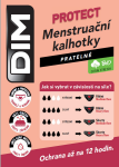 Dámske nohavičky MENSTRUAL Midislip Black - BELLINDA XS černá