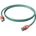 Easylan CS1OTADAD0070 RJ45 sieťové káble, prepojovacie káble CAT 6A S/FTP 7.00 m tyrkysová dvojžilový tienený, bez halogénov, samozhášavý 1 ks; CS1OTADAD0070