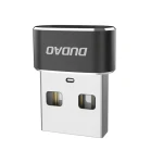 Dudao L16AC adaptér / USB-C / USB / čierna (56498)