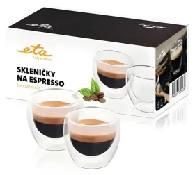 ETA 418191000 / Poháre na espresso / 80 ml / 2 ks (100000902816)