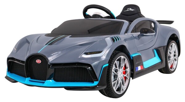 Mamido Detské elektrické autíčko Bugatti Divo čierne