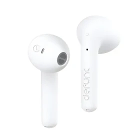 DeFunc True Lite biela / Bezdrôtové slúchadlá / Bluetooth 5.3 / ENC / IPX4 (71464)