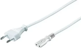 MicroConnect Power Cord EU C - C7 1.5m biela (PE030715W)