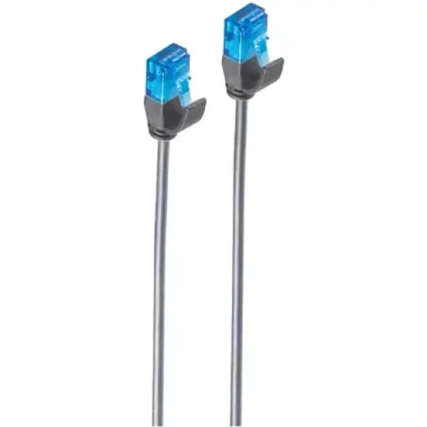Shiverpeaks Cat6 U/UTP slim čierna 1 m / Patch kábel / RJ-45 (BS08-22025)
