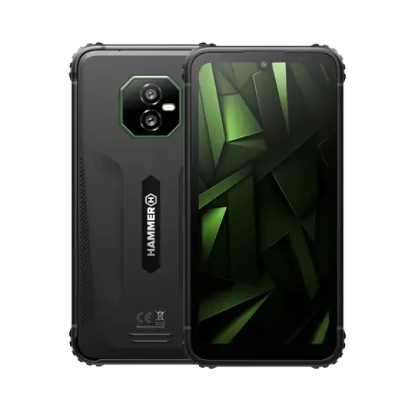 MyPhone Hammer Ranger 6+128GB zelená / 6.1" IPS / 128GB / Android 15 / IP69 / MIL-STD-810H (HAMMER RANGER 6/128 GB)