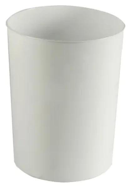 Denox Papper odpadkový kôš 11 l biely / plast
